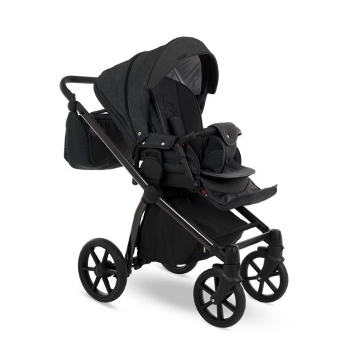 Bergon Camarelo Previo multifunkciós babakocsi 3in1 - Fekete 01