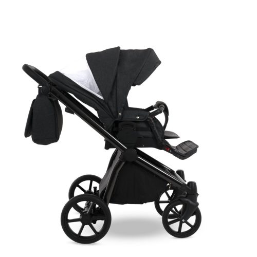 Bergon Camarelo Previo multifunkciós babakocsi 3in1 - Fekete 01