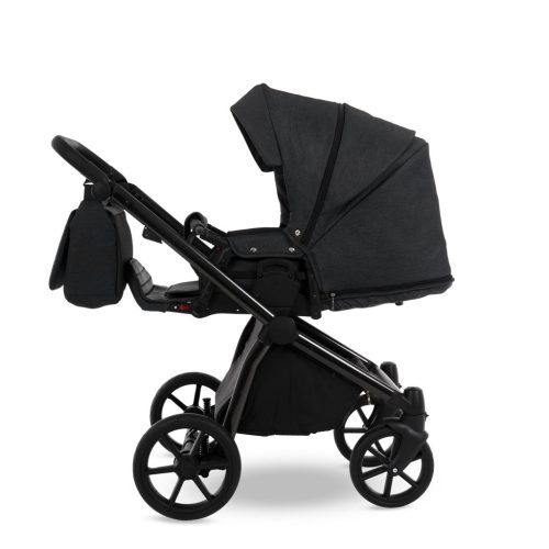 Bergon Camarelo Previo multifunkciós babakocsi 3in1 - Fekete 01