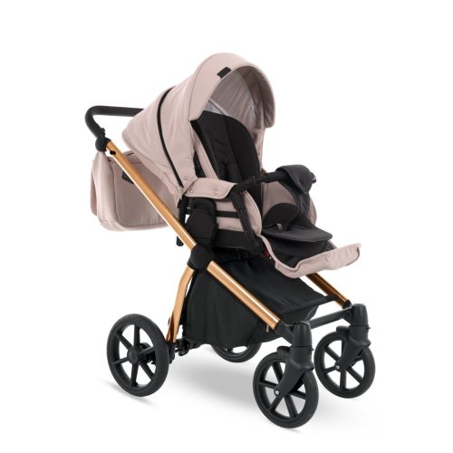 Bergon Camarelo Previo multifunkciós babakocsi 2in1 -02 rózsaszín