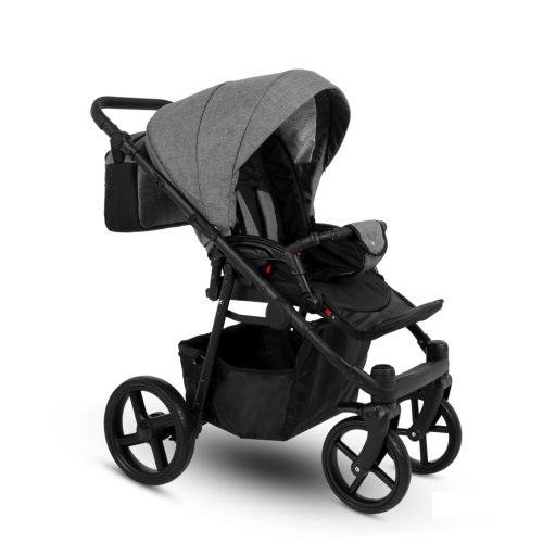 Bergon Camarelo Navo multifunkciós babakocsi 2in1 - 02 szürke