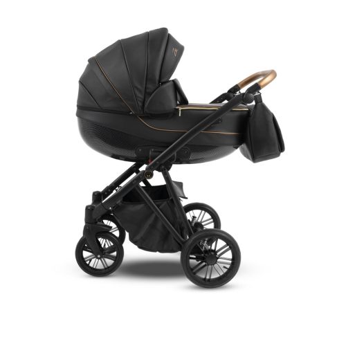 Bergon Camarelo Zeo Eco multifunkciós babakocsi 2in1 - 05 fekete