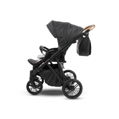 Bergon Camarelo Zeo Eco multifunkciós babakocsi 2in1 - 05 fekete