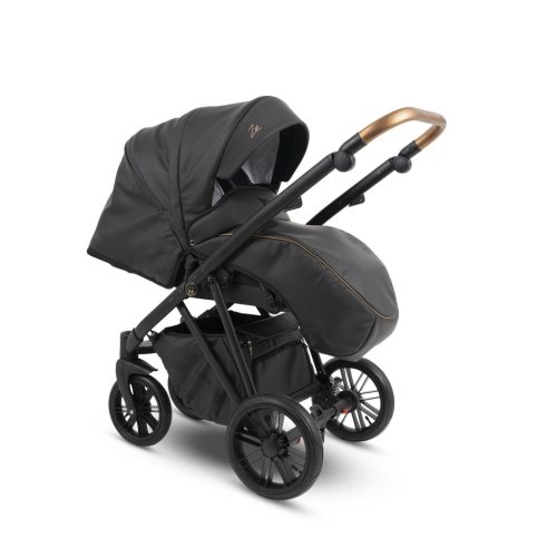 Bergon Camarelo Zeo Eco multifunkciós babakocsi 2in1 - 05 fekete