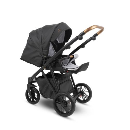 Bergon Camarelo Zeo Eco multifunkciós babakocsi 2in1 - 05 fekete