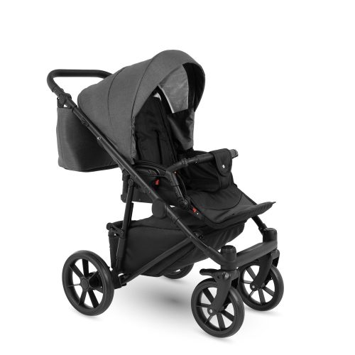 Bergon Camarelo Alterro multifunkciós babakocsi 2in1-Alterro-02 s.szürke