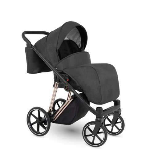 Bergon Camarelo Alterro Limited Rose gold multifunkciós babakocsi 2in1 -Sötétszürke 01