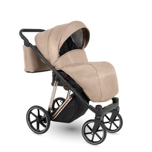 Bergon Camarelo Alterro Limited Rose gold multifunkciós babakocsi 2in1 -Sötét Bézs 07