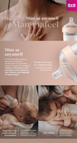 LOVI MAMMAFEEL cumisüveg 150ml