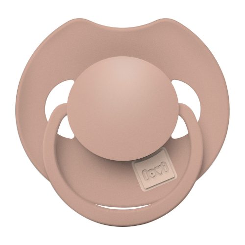 LOVI Dinamikus szilikon cumi PRIME 0-6hó 1db -Blush