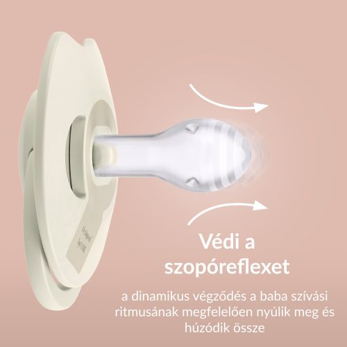 LOVI Dinamikus szilikon cumi PRIME 0-6hó 1db -Baby Blue