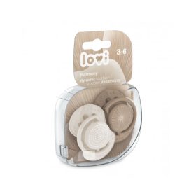 Lovi Dinamikus nyugtató cumi Harmony girl 3-6 hó 2db