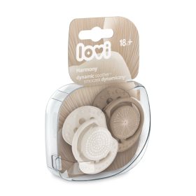 Lovi Dinamikus nyugtató cumi Harmony girl 18 hó+ 2db