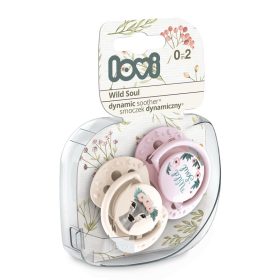 Lovi Dinamikus nyugtató cumi Wild Soul girl 0-2hó 2db.