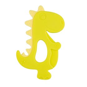 Canpol babies szilikonos rágóka Dinoszaurusz-Sárga