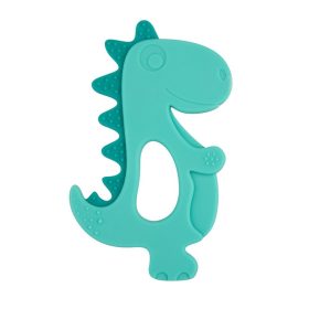 Canpol babies szilikonos rágóka Dinoszaurusz-Türkiz