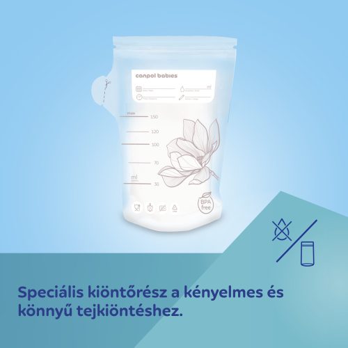 Canpol babies Tejtároló zacskók 20 db
