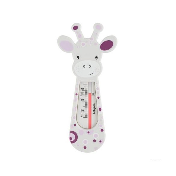 BabyOno vízhőmérő - Pink zsiráf