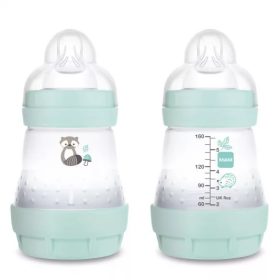 MAM anti-colic cumisüveg Matt Forest 160 ml-menta