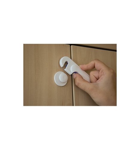 Canpol babies Védőzár szekrényre-Fehér