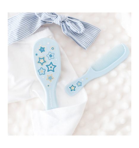 Canpol babies Puha hajkefe + fésű-Kék