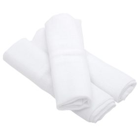 Tetra pelenka anyagú nyálkendő 35x35cm 3 db-os-Fehér