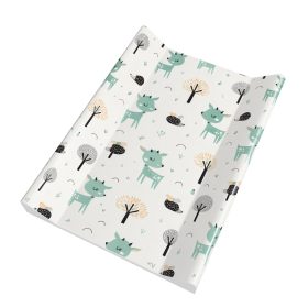 Puha vállas pelenkázó lap 50x70cm -Menta Őz