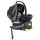 Coletto Zoom I-size 40-87cm babahordozó+ 360°-os bázistalp-Fekete