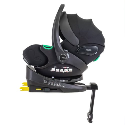 Coletto Zoom I-size 40-87cm babahordozó+ 360°-os bázistalp-Fekete