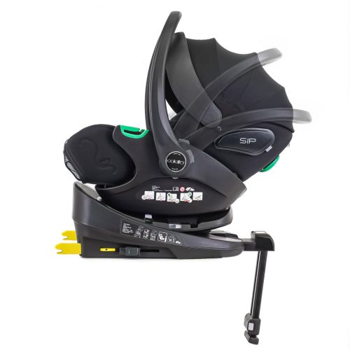 Coletto Zoom I-size 40-87cm babahordozó+ 360°-os bázistalp-Fekete