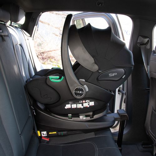 Coletto Zoom I-size 40-87cm babahordozó+ 360°-os bázistalp-Fekete