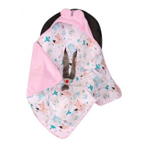 Duetbaby babahordozóba takaró-Rózsa róka