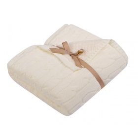 Duetbaby kötött bélelt takaró-Bézs