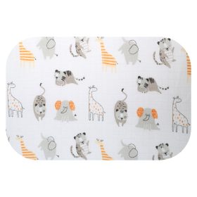 Színes mintás textil pelenka 70X80cm-Szürke cirkusz