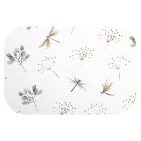 Színes mintás textil pelenka 70x80 cm-Szitakötő