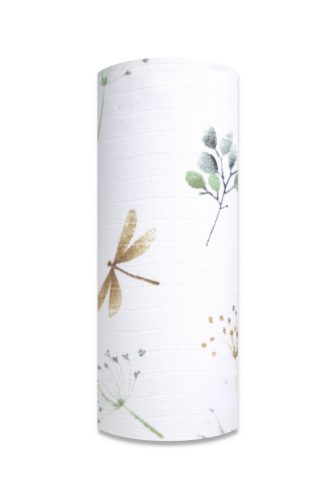 Színes mintás textil pelenka 70x80 cm-Szitakötő