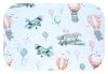 Színes mintás textil pelenka 70x80 cm- Róka pilóta