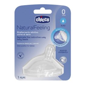 Chicco Natural Feeling ferde etetőcumi 0+