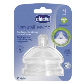 Chicco Natural Feeling etetőcumi 4+