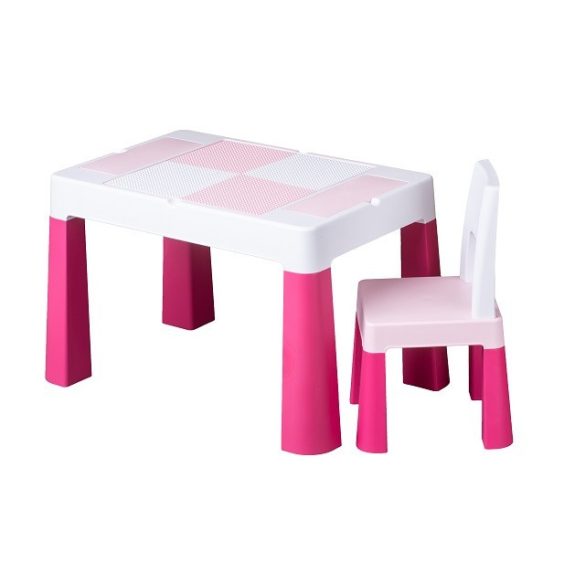 Tega Baby Multifun gyerek szett asztal és szék - Rózsaszín