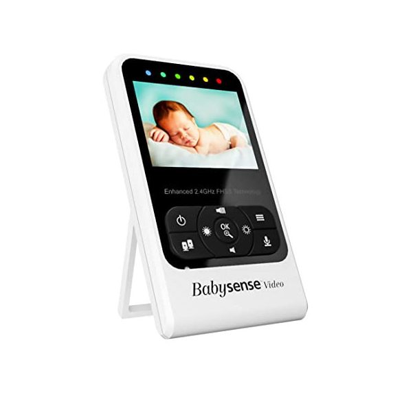 Babysense légzésfigyelő és kamerás babaőrző BS7+V24R csomag