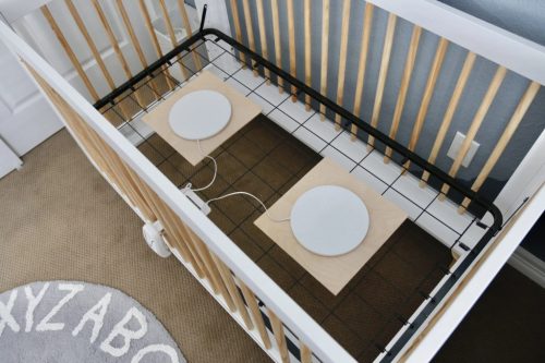 Babysense légzésfigyelő és kamerás babaőrző BS7+V24R csomag