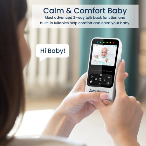 Babysense légzésfigyelő és kamerás babaőrző BS7+V24R csomag