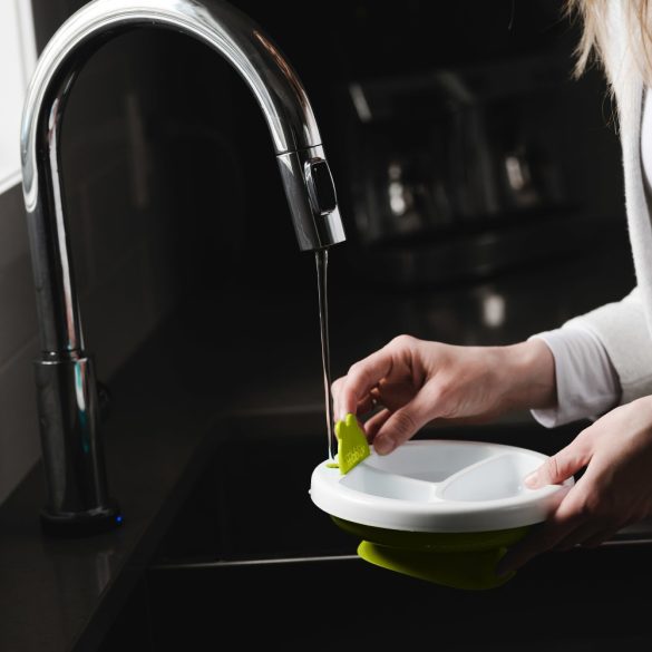 Bblüv Platö tányér melegentartó talppal-Lime