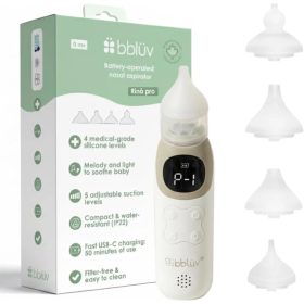    Bblüv Rinö Pro – Prémium elektromos orrszívó LCD kijelzővel és zenefunkcióval