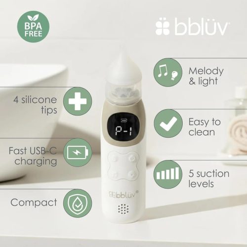  Bblüv Rinö Pro – Prémium elektromos orrszívó LCD kijelzővel és zenefunkcióval
