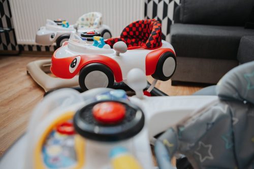 4 Baby Cars bébikomp-Piros