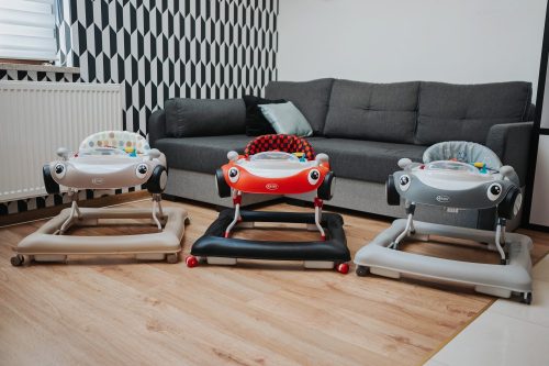 4 Baby Cars bébikomp-szürke