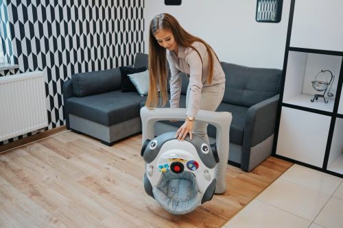 4 Baby Cars bébikomp-szürke