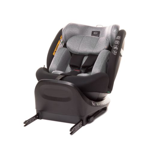 4 Baby Roto-Fix 40-150 cm biztonsági gyerekülés-Grey